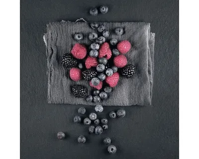 Produktbild von Glasbild Wild Berries GLA2200 50x50 cm