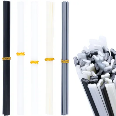 Obrázek produktu pro Rosfix Sada Prowelder Mini – Sada pro Svařování Plastů | 5 Typů: 2x PP, PE, ABS, PVC | Velikost: 2,0 * 5,0 * 200 mm | Pro Opravy Plastů