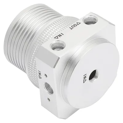 Image de PJ D5QJS Refroidisseur PC - Pompe de refroidissement par eau pour ordinateur - Couvercle de pompe en alliage d'aluminium - Argent