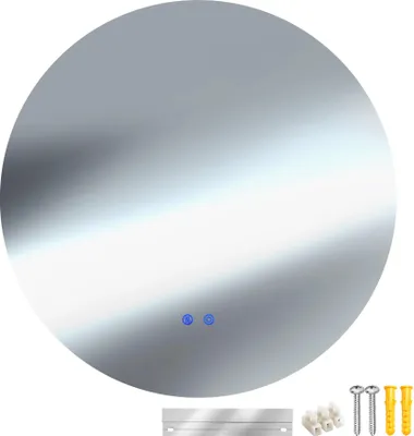 Produktbild von LED-Badezimmerspiegel Aurora, dimmbar, mit 3 Lichtfarben - 80 cm