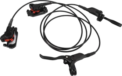 Produktbild von Fahrrad-Scheibenbremsen-Set, universeller vorderer und hinterer Bremssattel, 29-Zoll-Bremshebel für Elektrofahrräder