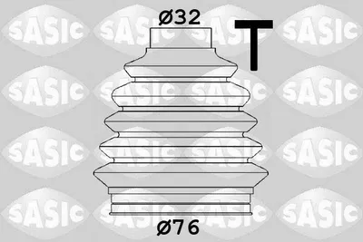 Produktbild von SASIC Faltenbalgsatz Antriebswelle Vorne Radseitig passend für MERCEDES-BENZ A-Klasse (W168) 1906143