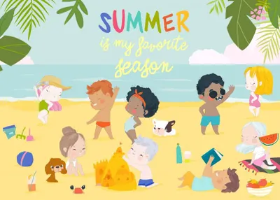Produktbild von Bluebird Puzzle Legespiel Summer is my Favourite Season - 48 Teile