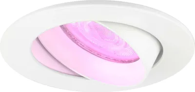Produktbild von Ledvion LED Einbaustrahler Rund Weiss RGB dimmbar smart