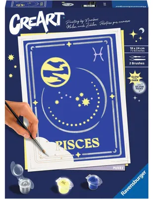 Produktbild von Ravensburger CreArt - Sternzeichen Fische, Malen