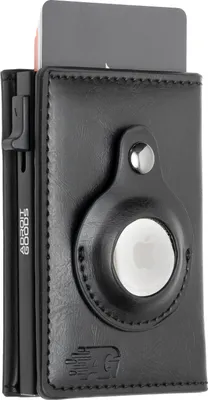 Obrázek produktu pro AdroitGoods Card Holder 8 Card Wallet - pouzdro na kreditní karty s technologií RFID - AirTag Leather/Black