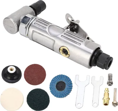 Produktbild von Druckluft-Schleifmaschinen-Set,90° Druckluft-Schleifmaschine,Druckluft-Schleifmaschine,Druckluft-Winkelschleifer,Druckluft-Winkelschleifer,90-Grad-Luftschleifer