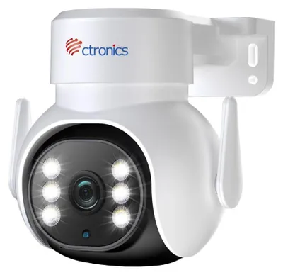 Image de Caméra de surveillance extérieure 4K 8MP - Wi-Fi double bande - Vision nocturne 30 mètres - Fixation murale
