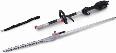 Produktbild von Scheppach Elektro-Teleskop-Heckenschere ETHT1000 | 1000W Motor | 135° drehbarer Kopf | 10 Stufen einstellbar | 20mm Schnittstärke | 2590mm Gesamtlänge