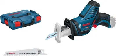 Produktbild von Bosch GSA 10,8 V-LI Professional Profi-Akku-Tiger-/ Säbelsäge, 65 mm Schnitttiefe, 2 Gänge