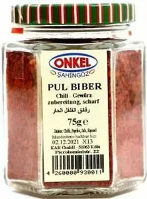 Produktbild von Pul biber Chili Gewürzzubereitung scharf 75 gr
