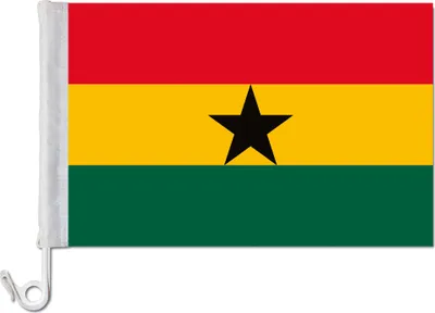 Produktbild von Auto-Fahne: Ghana -