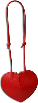 Produktbild von Toscanto Leder Tasche Damen Umhängetasche rot OTTM813UR