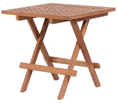 Produktbild von Teakholz Garten-/Beistelltisch - bene living - Devon eckig
