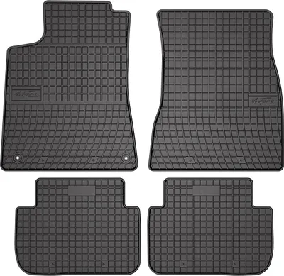 Zdjęcie produktu dla 2002-2009 Dywaniki podłogowe Mercedes CLK Class C209 gumowe czarne 4 szt