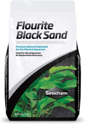 Obrázok produktu pre Akvarijný substrát Fluorite, 3.5 kg, čierny piesok, pre rastlinné akvárium