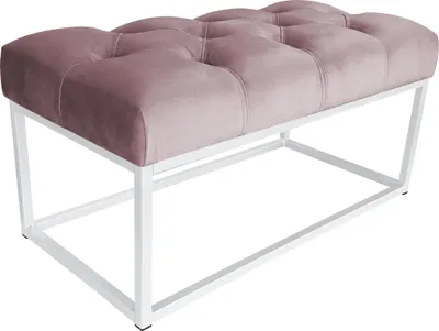 Obrázok produktu pre Lavica CHESTERFIELD LOFT, biela základňa, podnožka MG55