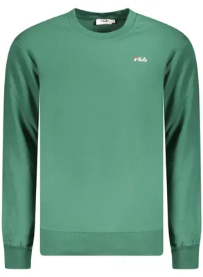 Produktbild von Grünes Herren-Sweatshirt aus Baumwolle, Regular Fit & bestickt