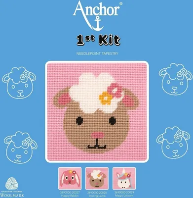 Produktbild von Anchor Stickset, komplettes Set mit Stickgarn und Sticknadel, 10x10cm