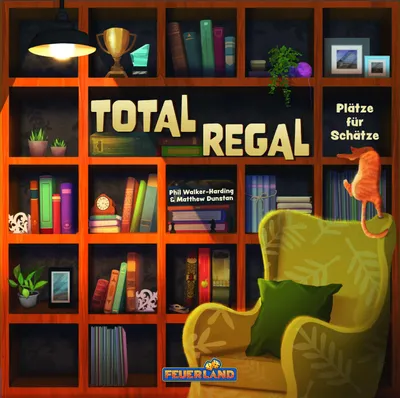 Produktbild von Feuerland Total Regal: Plätze für Schätze, Brettspiel, Familie, 8 Jahr(e), 25 min