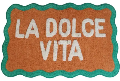Immagine prodotto di Tappeto da bagno "La Dolce Vita" - Cotone - Multicolore - 50 x 80 cm