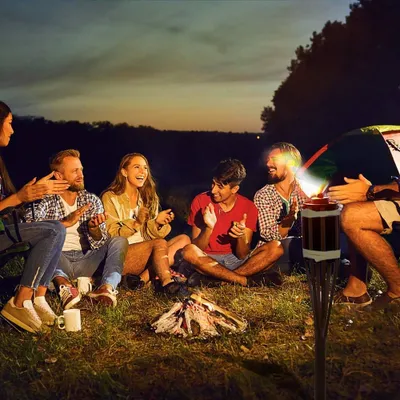 Obrázek produktu pro BAMBUSOVÁ SVÍČKA S PODSTAVCEM, 35 cm