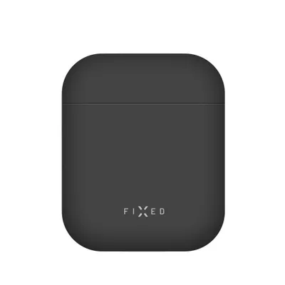 Obrázek produktu pro Ultratenké silikonové pouzdro FIXED Silky pro Apple Airpods – Černá