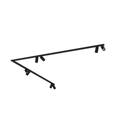 Zdjęcie produktu dla Lampa ścienna sufitowa listwa LED Nowodvorski MONO CORNER 7723 stal, czarny