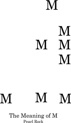 Produktbild von Die Bedeutung von "M"