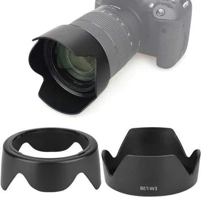 Immagine prodotto di Paraluce in plastica per obiettivo EF-S 17-85 mm f/4-5.6, nero