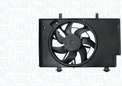 Produktbild von MAGNETI MARELLI 069422798010 Lüfter Motorkühlung Kühlerlüfter für FORD Fiesta Mk6 Schrägheck (JA8, JR8) Wasserkühler Ø342mm