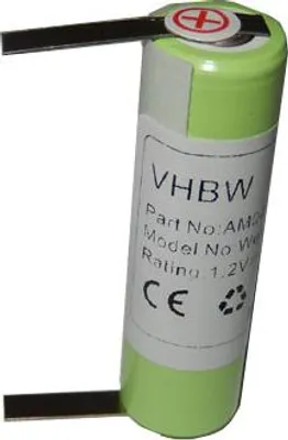 Produktbild von vhbw Akku kompatibel mit Wella Contura HS40 Rasierer (2000 mAh, 1,2 V, NiMH)