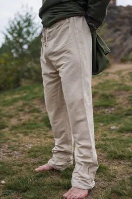 Produktbild von Leinenhose "Asmund" Natur XXXL