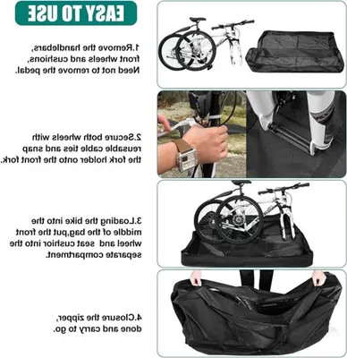 Robuste wasserdichte Fahrradtasche für 24-29, Hauptbild
