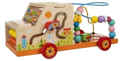 Obrázok produktu pre Sorter - drevené auto Kruzzel 22652