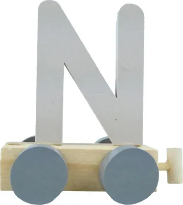 Produktbild von Jep Buchstabenzug Buchstabe N - White | JeP Kids