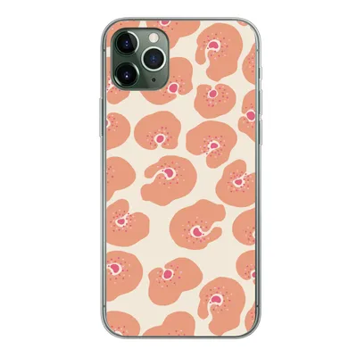 Produktbild von MuchoWow® Handyhülle Schutzhülle Hülle für iPhone 11 Pro Max Blume - Muster - Abstrakt Silikon Softcase Handy Hülle - Schutz