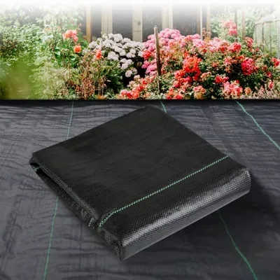Immagine prodotto di LGJIAOJIAO Telo antierbacce per giardino, tessuto per giardinaggio, robusto telo antierbacce, tappeto da giardino, telo antierbacce resistente, feltro per orto