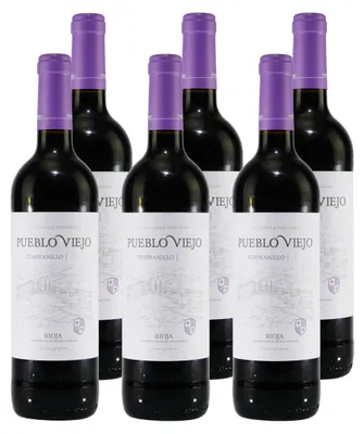 Produktbild von Pueblo Viejo Rioja Tempranillo -trocken- (6 x 0,75L)
