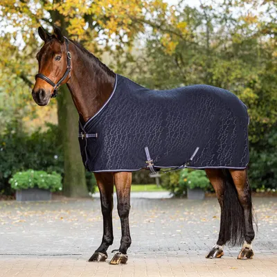 Image de LeMieux Arika Monogram Fleece Rug - Taille 213