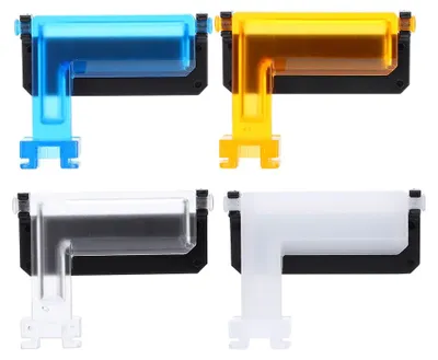 Produktbild von Kameradiffusor, professioneller, leichter, weiches Licht, kompakter 4-Farben-Blitzdiffusor für A6500 A6300