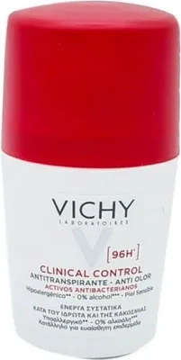 Imagen del producto de Desodorante clínico Vichy Control, 96 horas de protección, 50 ml