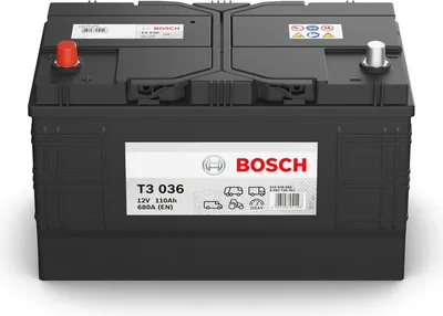 Produktbild von BOSCH Starterbatterie 12V 110Ah 680A/EN D2 LKW Batterie