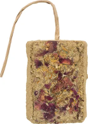 Image de Pavé en argile avec des fleurs