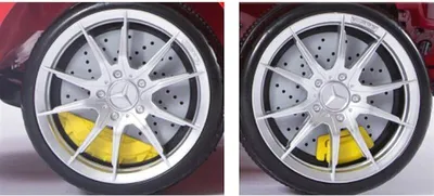 Immagine prodotto di Rad Ride-on Mercedes-AMG GT R vorn/hinten VE2