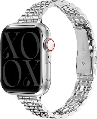 Produktbild von Apple Watch Stahlarmband 'Slim' (Silber) - 38/40/41/42mm