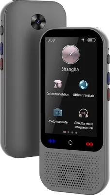 Produktbild von S80PRO 3″ Sprachübersetzer 138 Sprachen Online Übersetzer, 16 Offline, Text/Foto/Simultanübersetzung, ChatGPT, Audio/Videoaufzeichnung, Sprachsoftware