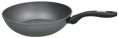 Wok 28 cm, schwarz, Antihaftbeschichtung, Aluminium, 4 L