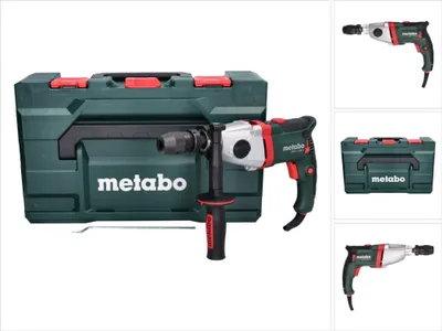 Zdjęcie produktu dla Metabo SBEV 1300-2 - Wiertarka udarowa - 1300 W - 2 prędkości - Klucz do uchwytu 13 mm - 44 N-m
