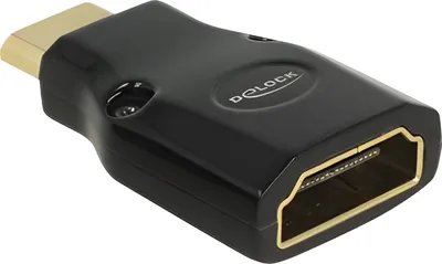 Zdjęcie produktu dla DeLOCK 65665, Mini-HDMI, HDMI, Czarny
